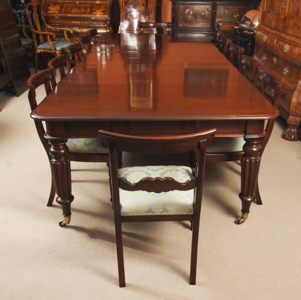 antique dining table