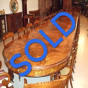Bespoke Monumental 11m Dining / Conference Table With 36 Chairs