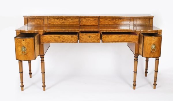 Antique George III Scottish Flame Mahogany Sideboard - Image 2