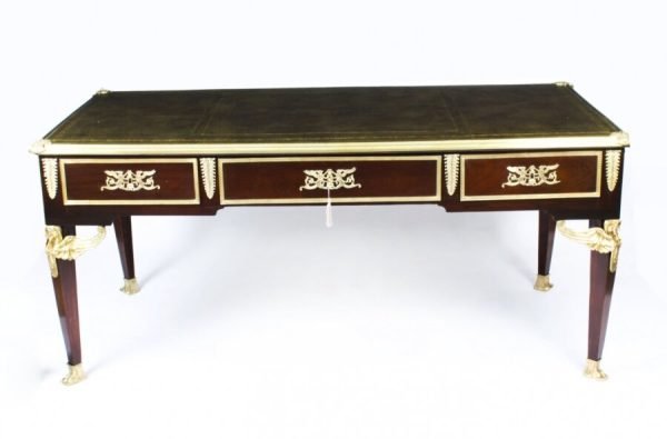 Antique Monumental French Empire Writing Table - Image 3