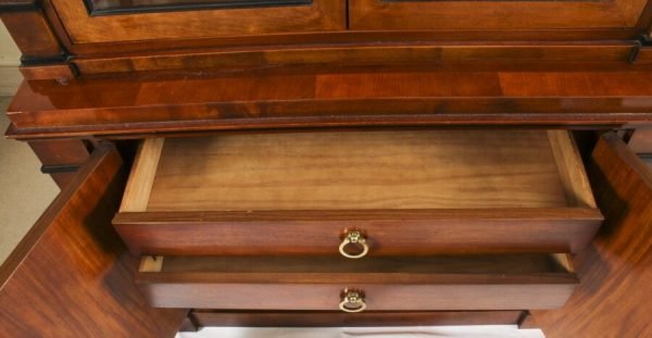 Vintage Satin Birch Bookcase - Image 5