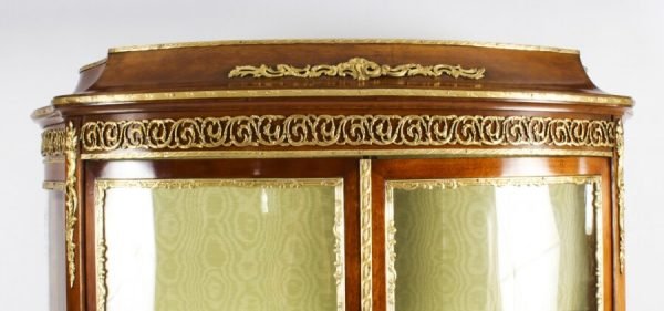 Antique French Vernis Martin Display Cabinet - Image 4