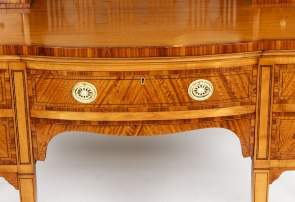 Antique Inlaid Satinwood Dressing Table - Image 5