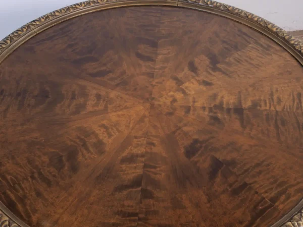 Art Deco Danish Round Top Coffee Table - Image 3