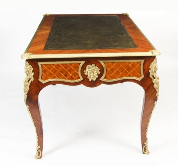 Antique Louis Revival Kingwood & Ormolu Mounted Bureau - Image 3