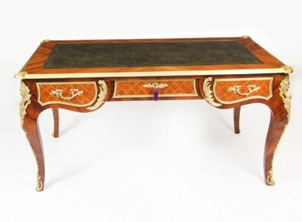 Antique Louis Revival Kingwood & Ormolu Mounted Bureau - Image 5