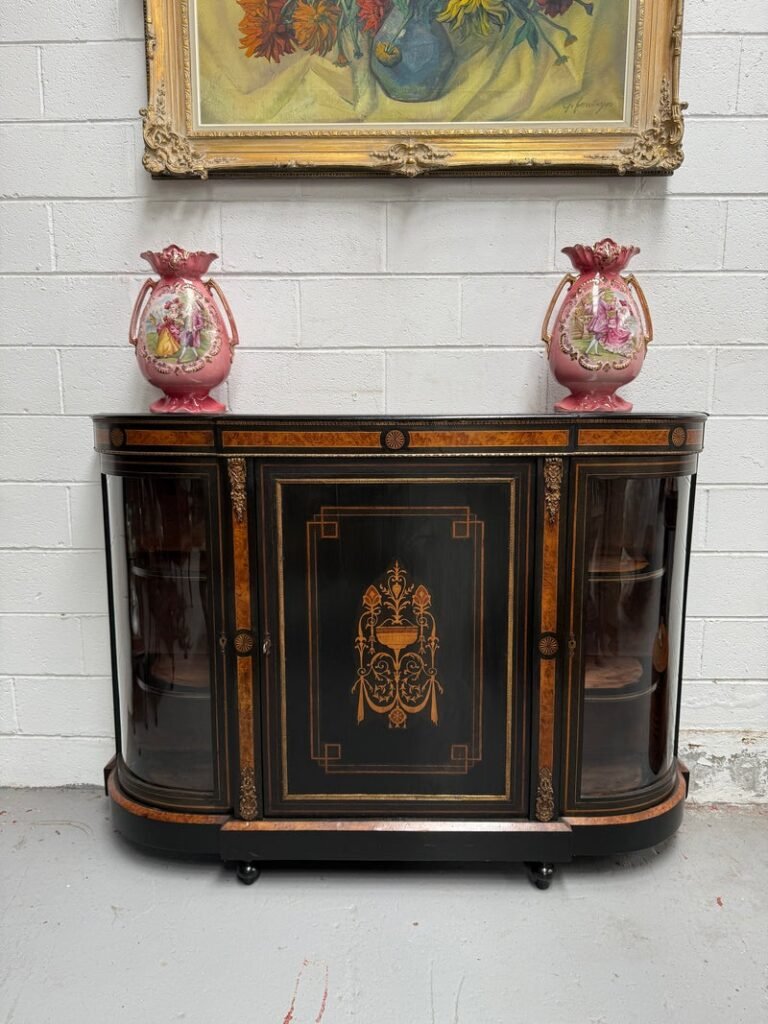 Antique French ebonised credenza for sale in Sandton