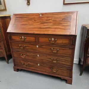 Antique Georgian style bureau desk with brass handles Cape Town