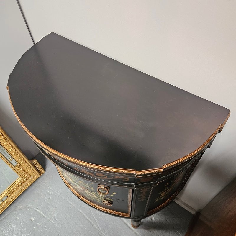 Decorative French style hand painted chest – antiques Mbombela