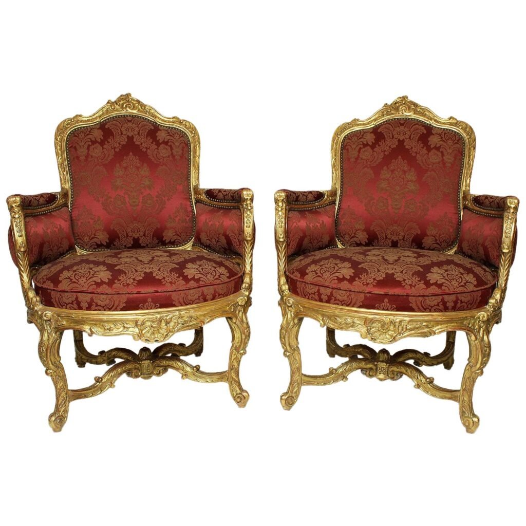 Antique Louis XV armchairs for sale Port Elizabeth