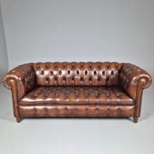 ntique tan Chesterfield sofa Stellenbosch