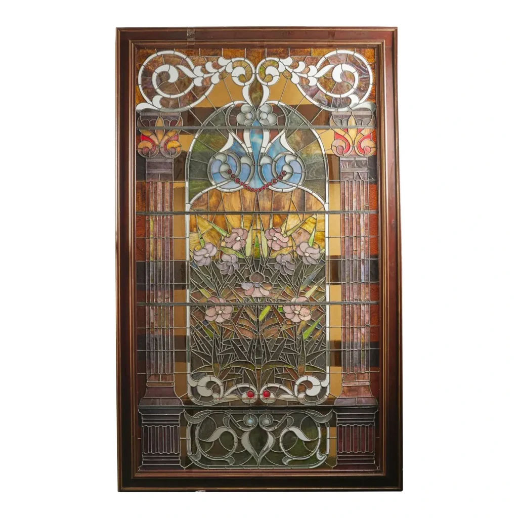 Antique leaded glass window for sale cape town
