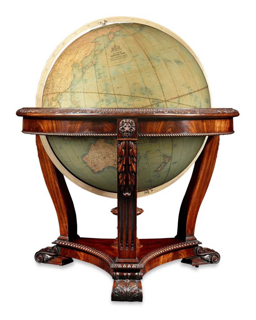 Antique globe for sale near Prince Albert